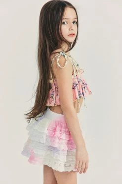 LoveShackFancy Girls Billie Skirt