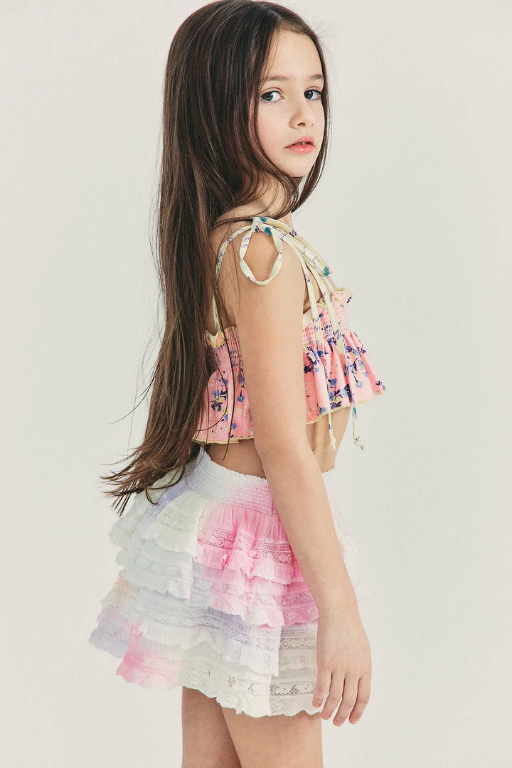 LoveShackFancy Girls Billie Skirt