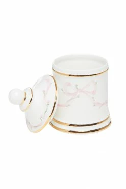 LoveShackFancy Bow Vanity Jar Home Decor