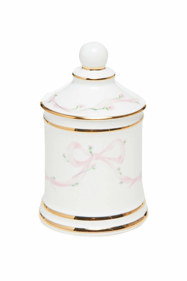 LoveShackFancy Bow Vanity Jar Home Decor