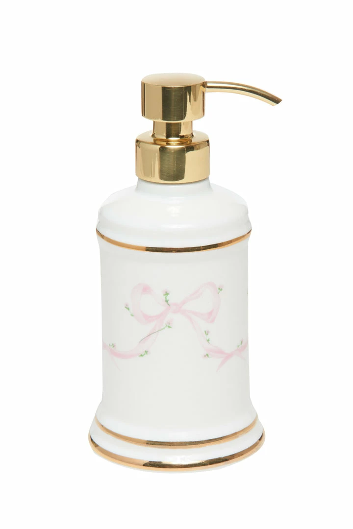 LoveShackFancy Bath Bow Soap Dispenser