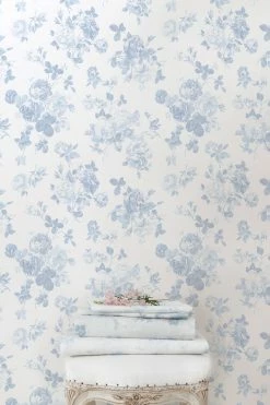 LoveShackFancy Everblooming Rosettes Wallpaper Home Decor