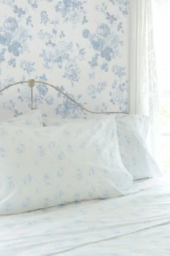 LoveShackFancy Everblooming Rosettes Wallpaper Home Decor