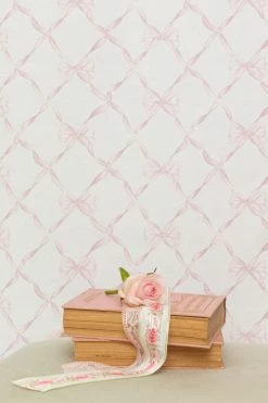 LoveShackFancy Baby Bow Wallpaper