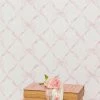 LoveShackFancy Baby Bow Wallpaper - FADED PRIMROSE Home Decor