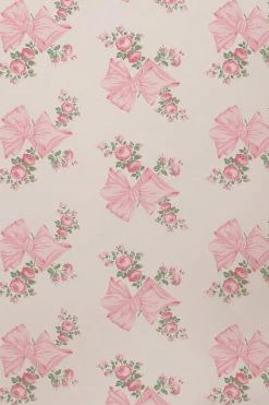 LoveShackFancy Home Decor Rosa Beaux Wallpaper