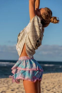 LoveShackFancy Bespoke Embellished Butterfly Top Forever Whites