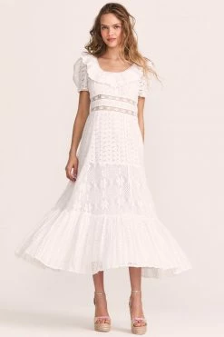 LoveShackFancy Stassie Maxi Dress