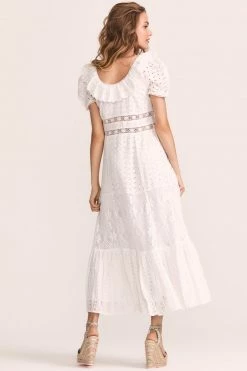 LoveShackFancy Stassie Maxi Dress