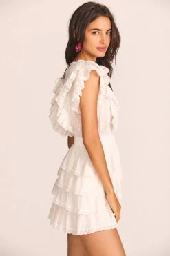 LoveShackFancy Corelli Mini Dress