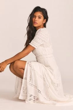 LoveShackFancy Kylen Victorian Maxi Dress