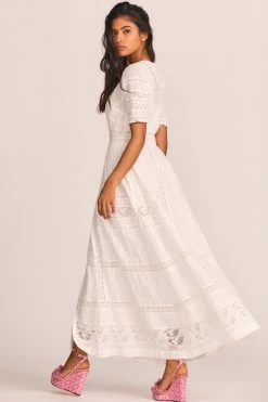 LoveShackFancy Kylen Victorian Maxi Dress
