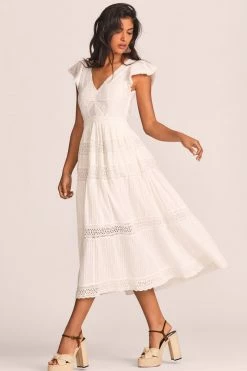 LoveShackFancy Abena Midi Dress Dresses