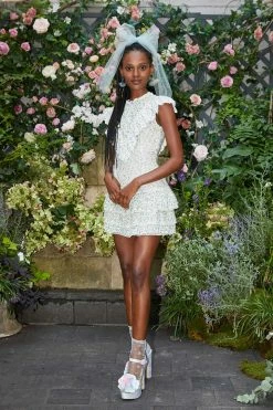 LoveShackFancy Lunetta Mini Dress