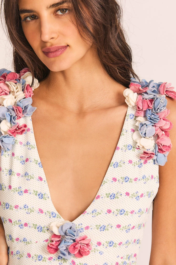 LoveShackFancy Shayna Mini Dress Dresses