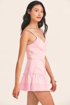 LoveShackFancy Pera Mini Dress