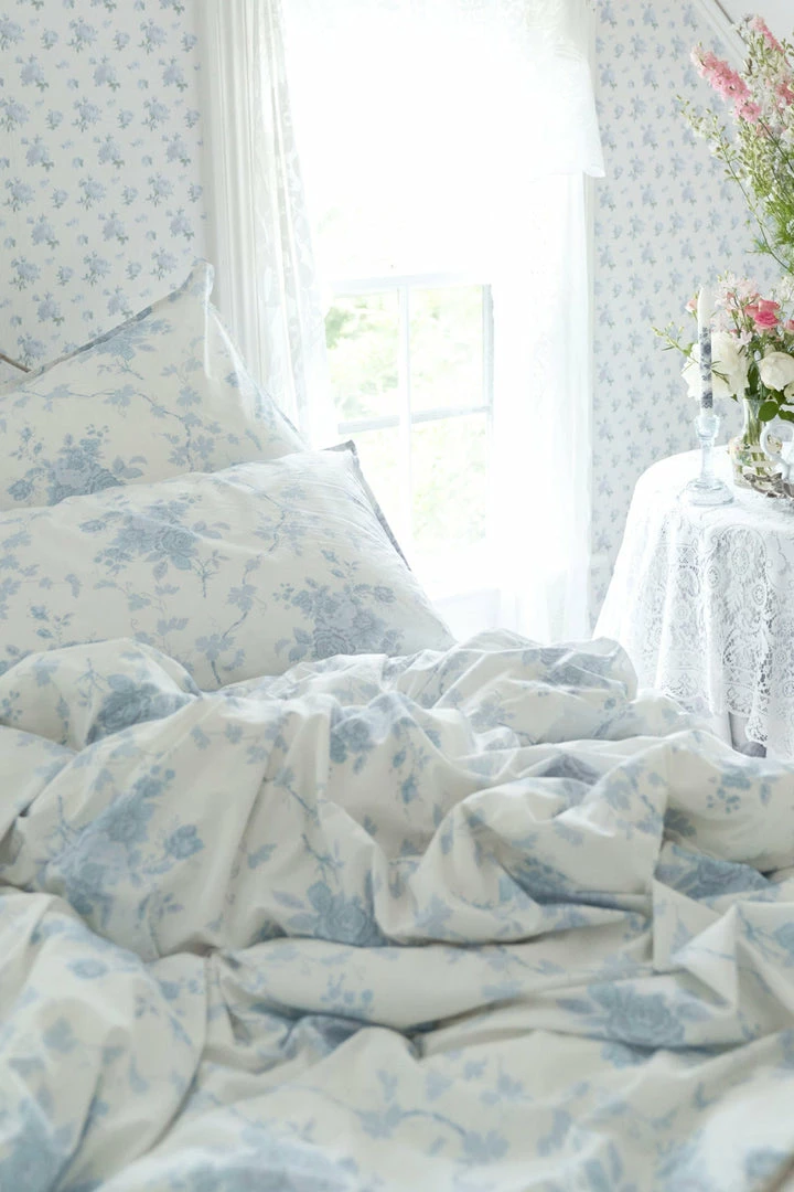 LoveShackFancy La Vie En Rose Duvet Cover & Sham Set