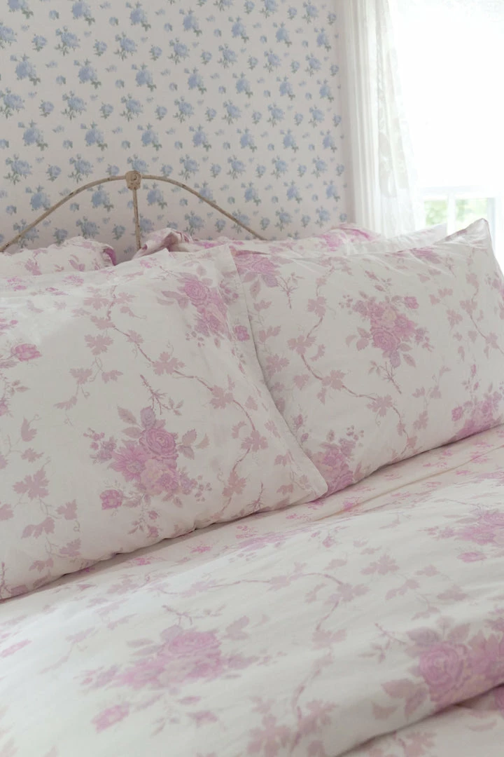 LoveShackFancy La Vie En Rose Duvet Cover & Sham Set