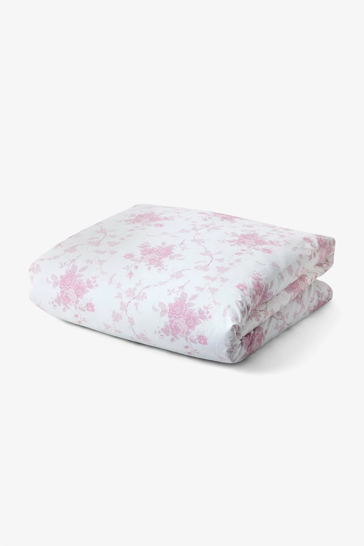 LoveShackFancy La Vie En Rose Duvet Cover & Sham Set