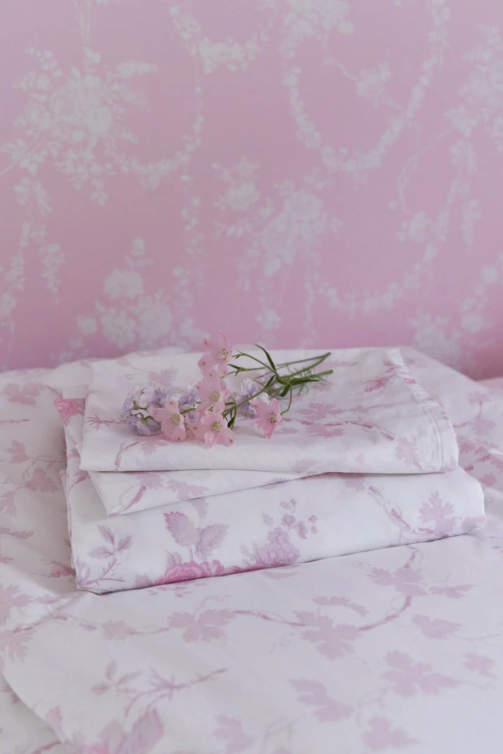 LoveShackFancy La Vie En Rose Duvet Cover & Sham Set