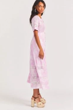 LoveShackFancy Edie Midi Dress Dresses