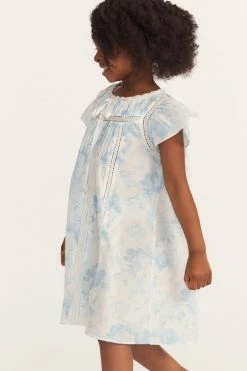 LSF Girls Flutter Sleeve Gown