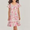 LoveShackFancy Girls Mini Victorian Maxi Dress