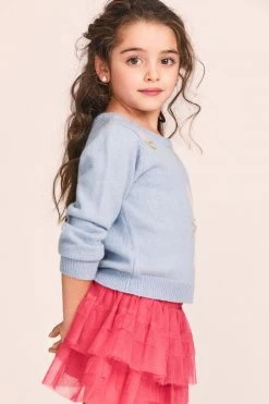 LoveShackFancy Girls Roger Pullover Little Girls