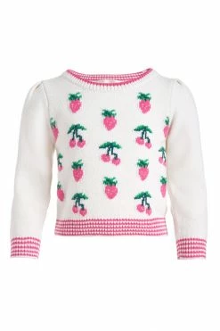 LoveShackFancy Girls Daughtry Pullover Little Girls
