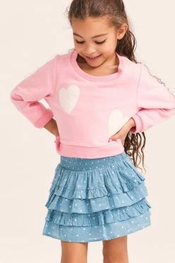 LoveShackFancy Girls Billie Skirt Little Girls