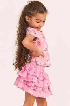 LoveShackFancy Little Girls Girls Billie Skirt