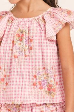 LoveShackFancy Girls Kairi Top