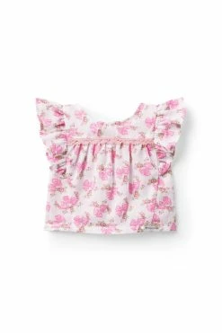 LoveShackFancy X American Girl Doll Fancy Flutter Top