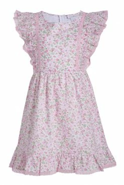 LoveShackFancy X American Girl Girls Floral Flutter Day Dress