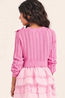 LoveShackFancy X American Girl Girls Garden Party Cardigan