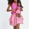 LoveShackFancy X American Girl Girls Rosy Ruffle Billie Skirt