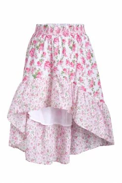 LoveShackFancy X American Girl Girls Floral Flutter Skirt