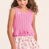 LoveShackFancy X American Girl Girls Garden Party Peplum Top