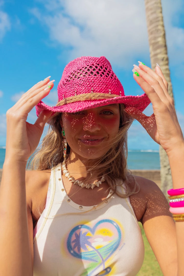 LSF LoveShackFancy X Hurley Cowgirl Straw Hat