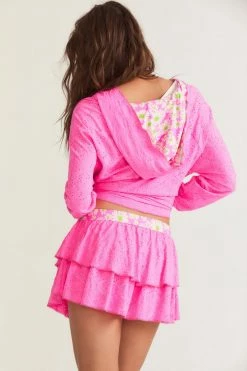 LSF LoveShackFancy X Hurley Tiered Mini Skirt The Vacation Edit