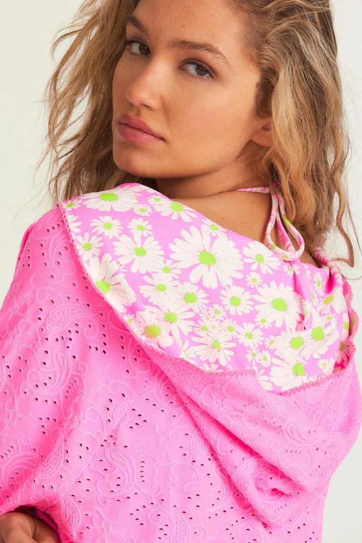 LSF LoveShackFancy X Hurley Cropped Zip-up Hoodie