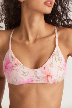 LSF LoveShackFancy X Hurley Reversible Bikini Top Swim