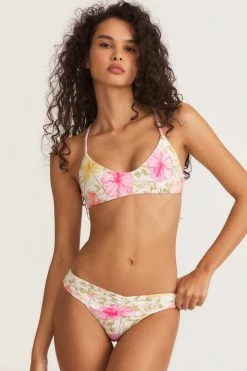 LSF LoveShackFancy X Hurley Reversible Bikini Top Swim