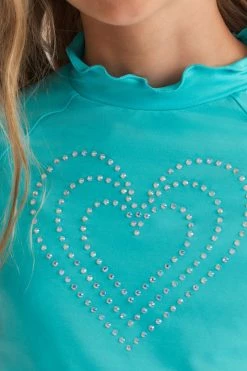 LSF Mommy & Me LoveShackFancy X Hurley Girls Rashguard Set