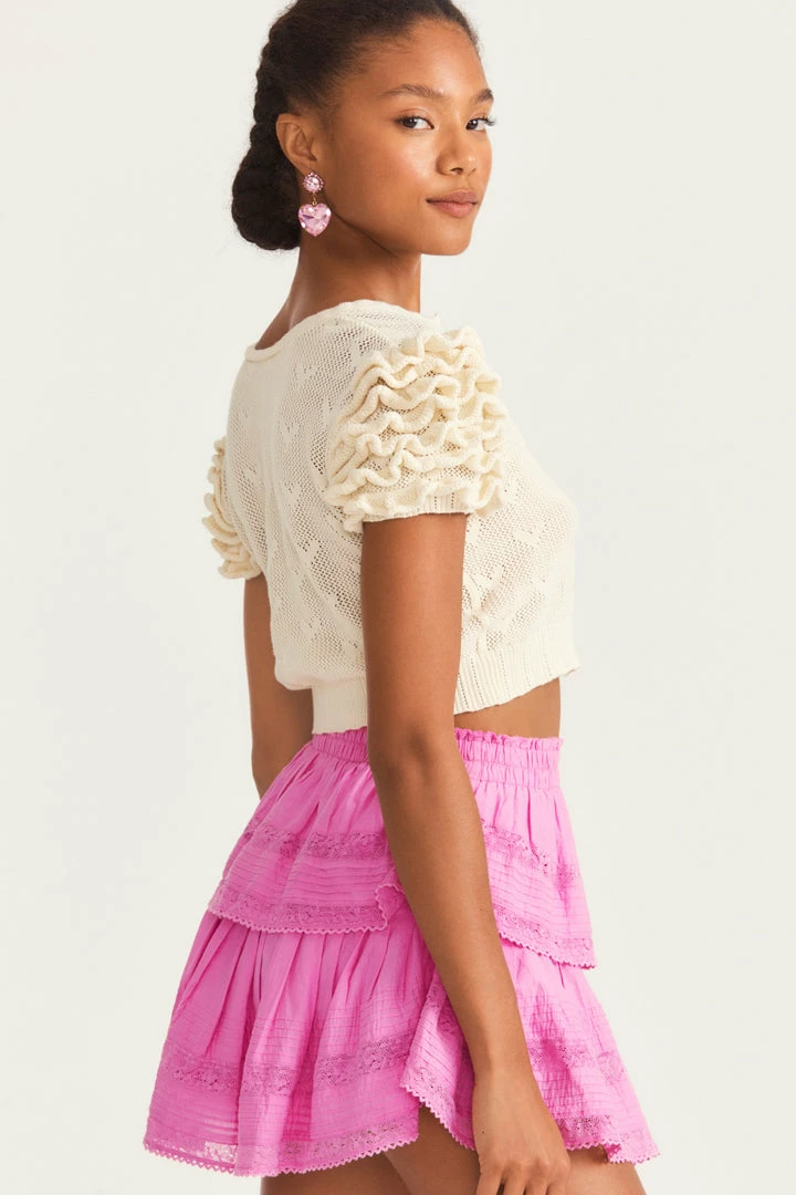 LSF Preilla Crop Cardigan