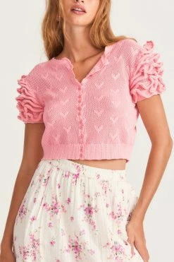 LSF Preilla Crop Cardigan