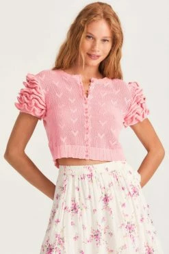 LSF Preilla Crop Cardigan