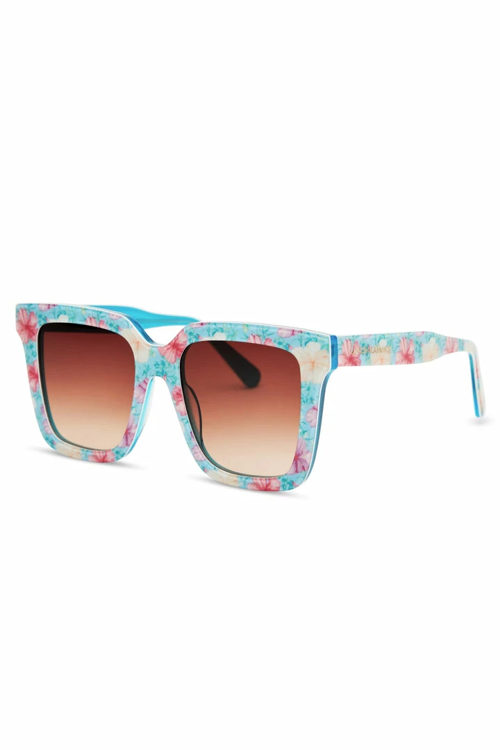 LSF Accessories Novella Floral Sunglasses