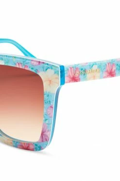 LSF Accessories Novella Floral Sunglasses