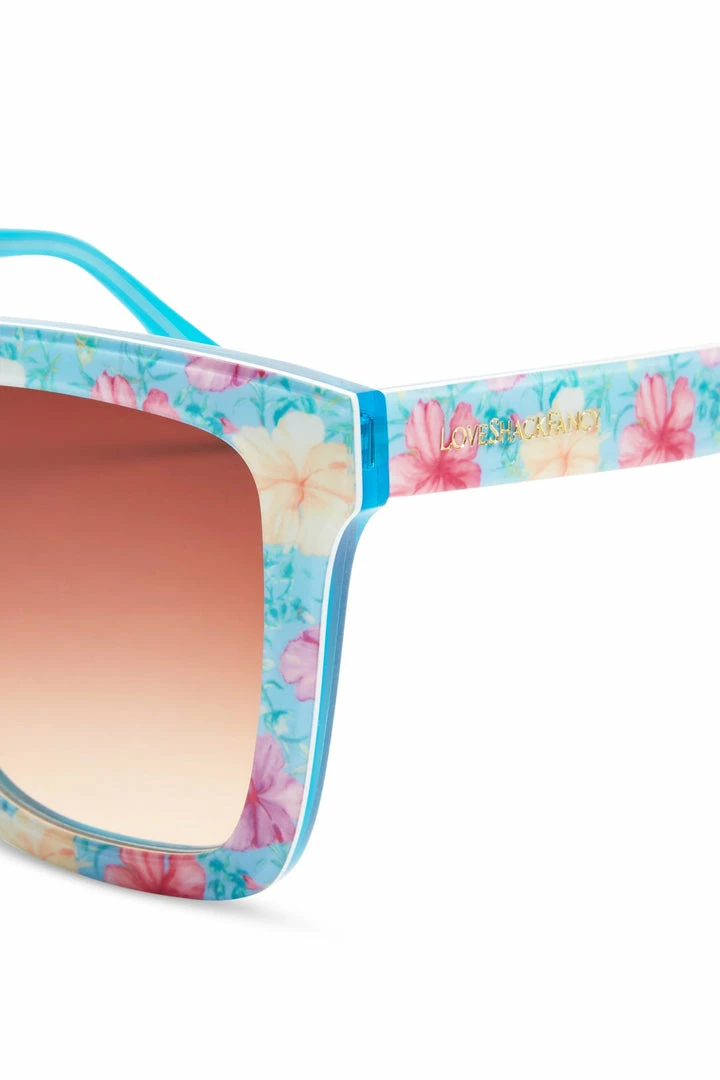 LSF Accessories Novella Floral Sunglasses